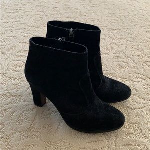 Black Suede Sam Edelman booties